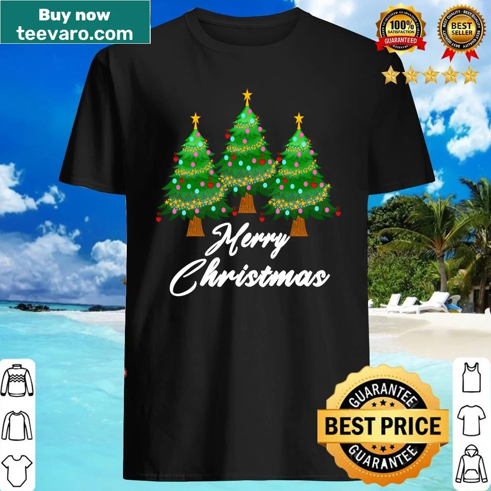 Festive shirt featuring St. Nicholas and holiday gift messages