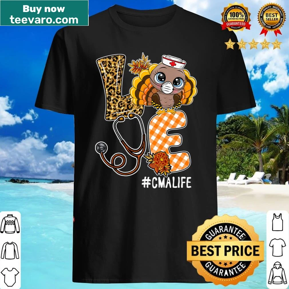 Thanksgiving shirt with CMA pride and leopard pattern illustration