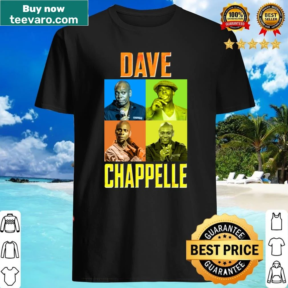 T-shirt featuring a witty design inspired by Dave Chappelle's humor