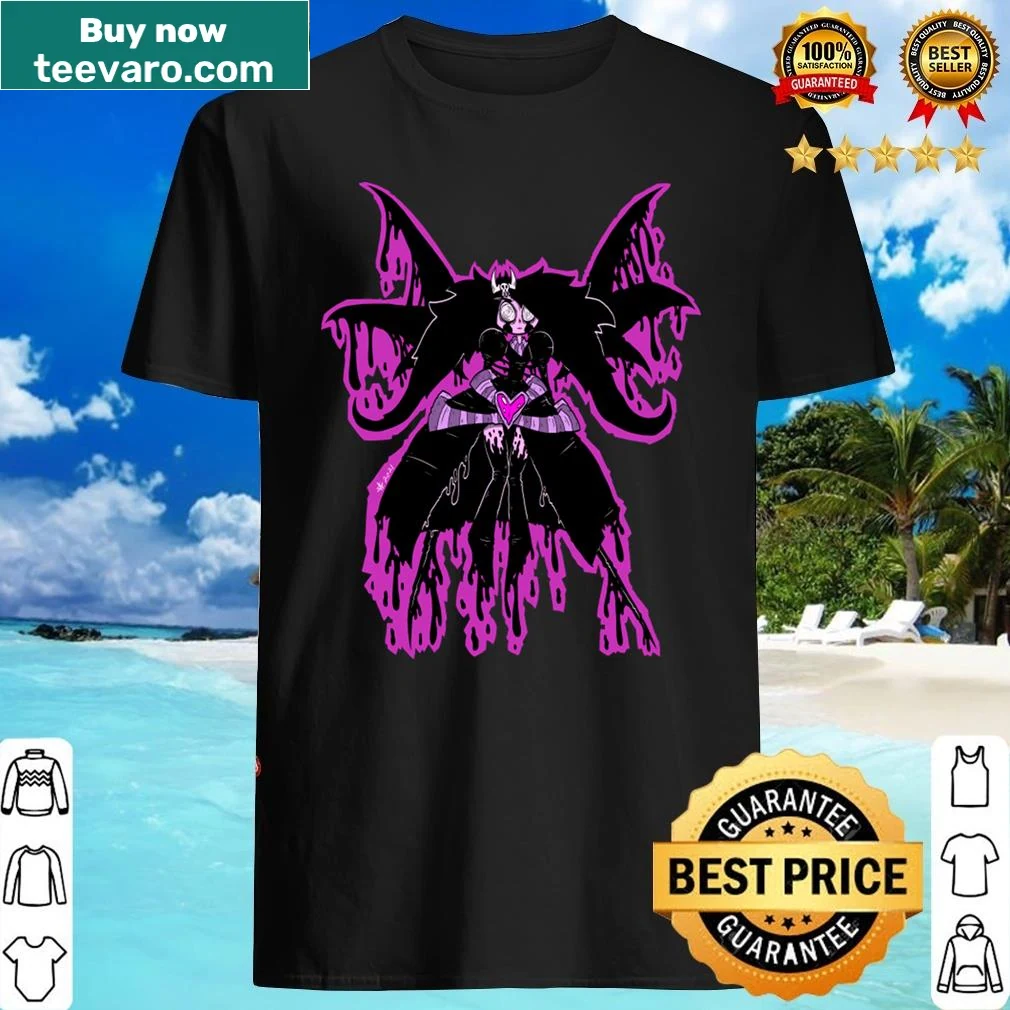 Graphic shirt featuring a fantasy character, the Destroyer Pixie