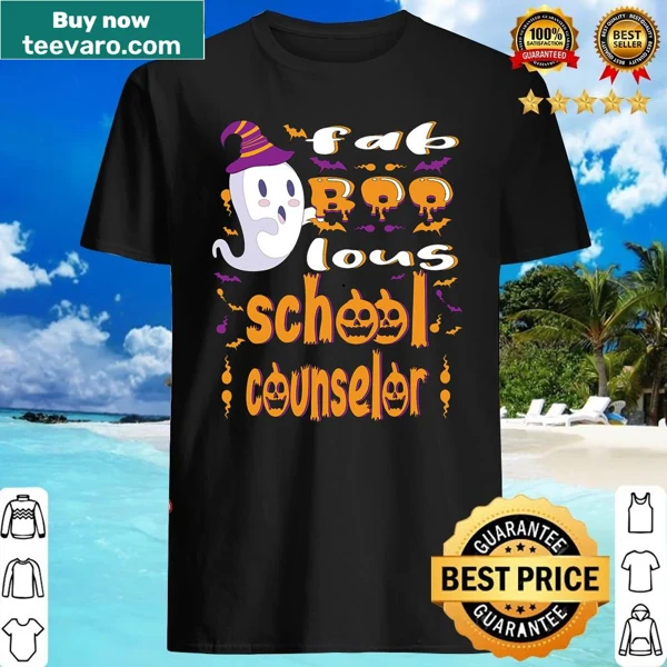 Cute Halloween ghost shirt for school counselors and psychologists