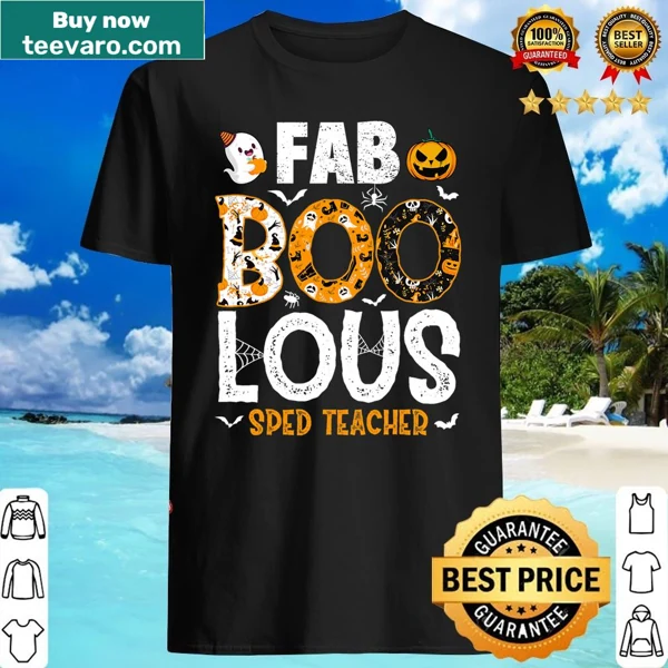 Faboolous Halloween shirt for special education teachers
