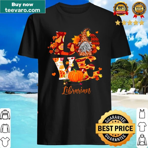 Thanksgiving gnome with leopard print design on a shirt