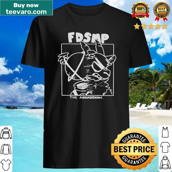 Edgy Armageddon-themed illustration shirt