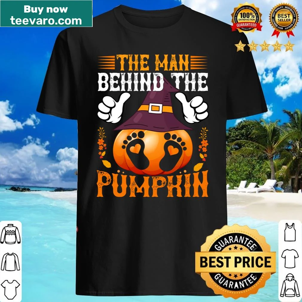 Long sleeve Halloween shirt for dads with pumpkin graphic