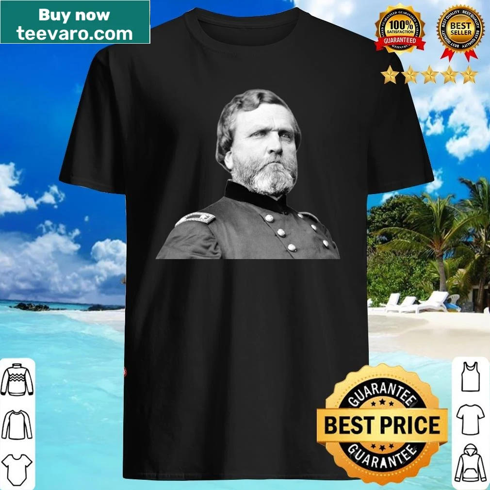 Shirt featuring an illustration of General George Thomas.