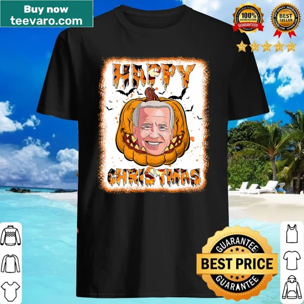 Festive shirt with pumpkin featuring Biden's head for Halloween and Thanksgiving