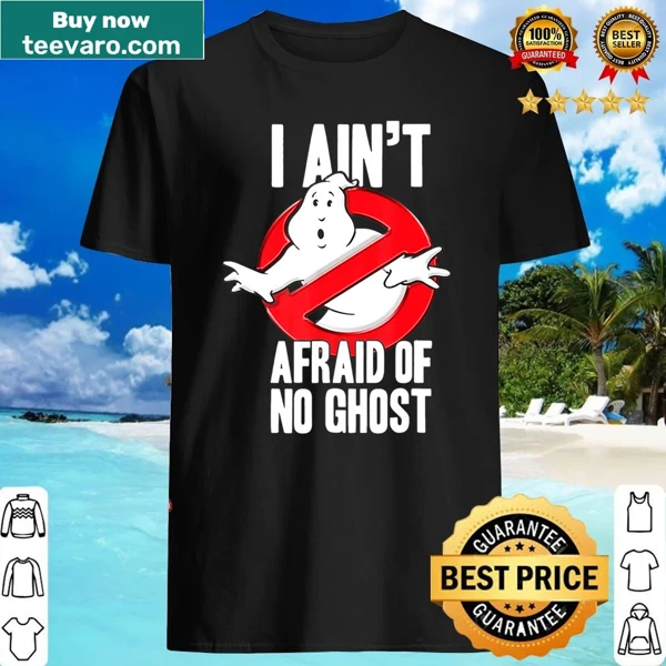 Witty ghost-themed phrase on a funny Halloween shirt