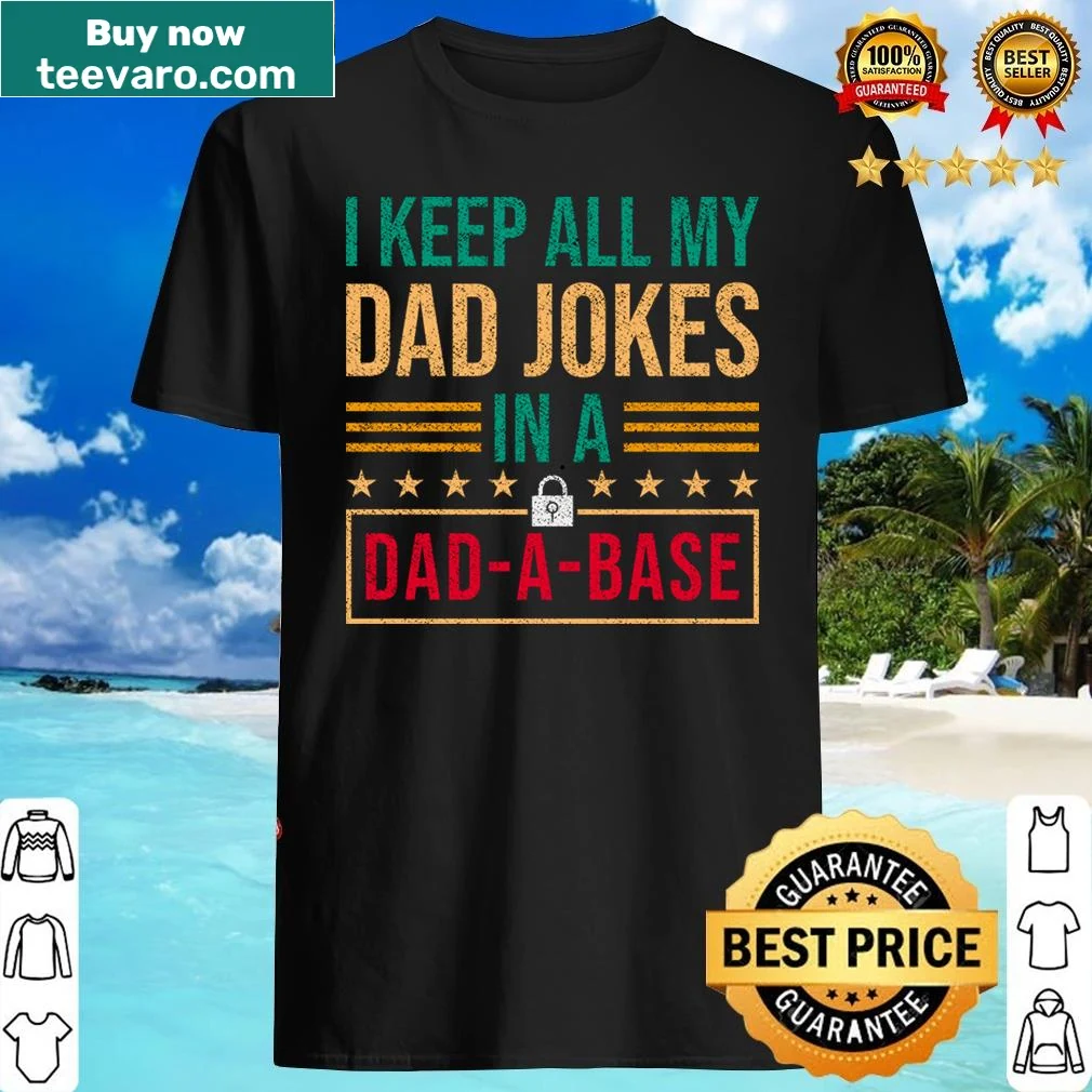Dad joke themed t-shirt with humorous phrase graphic