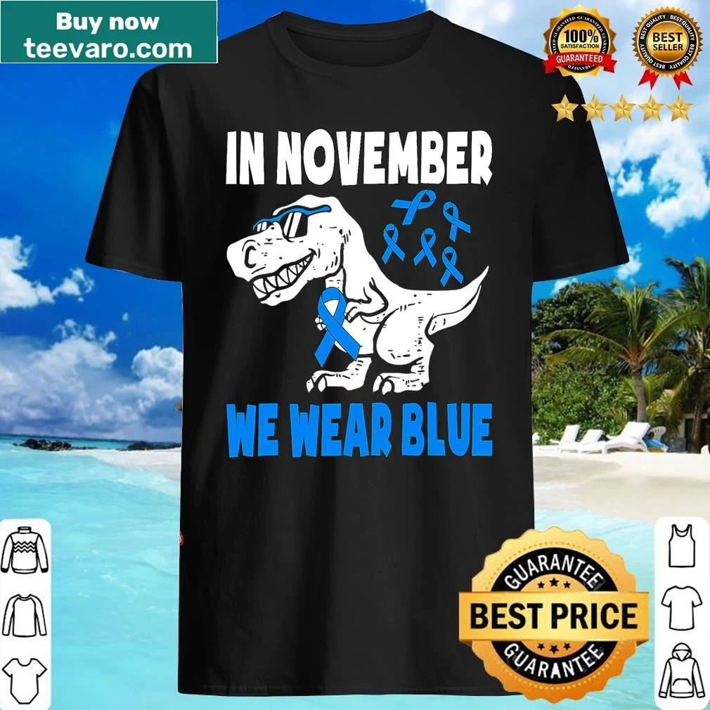 Toddler shirt promoting diabetes awareness with blue theme