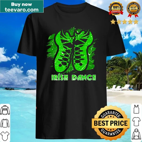 Vintage Irish step dance girl graphic shirt
