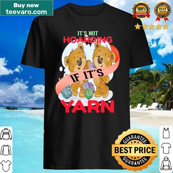 Sarcastic yarn collection shirt with bold typography
