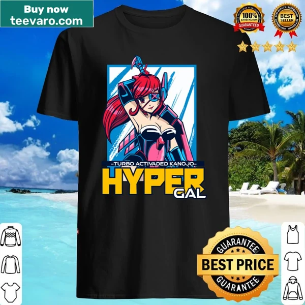 Vaporwave anime character graphic T-shirt in vintage style