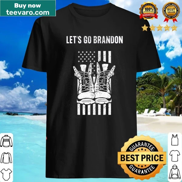 Funny anti-liberal shirt with the phrase 'Let's Go Brandon'