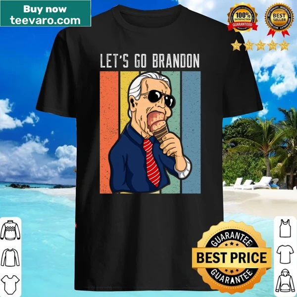 Funny ice cream cone graphic with meme text on a shirt