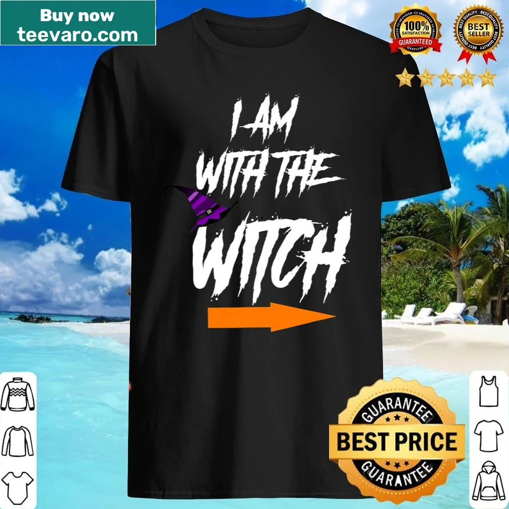 Halloween shirt for men with witch-themed design