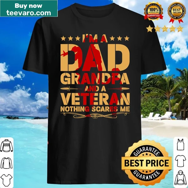Proud veteran shirt for dads and grandpas