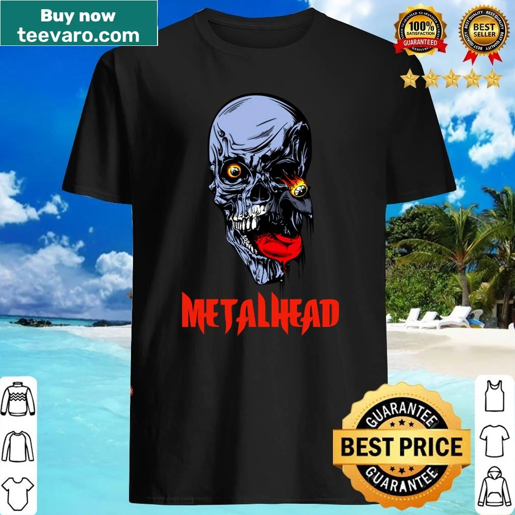 Metal-themed shirt with bold 'Hard Rock Of Dead' text