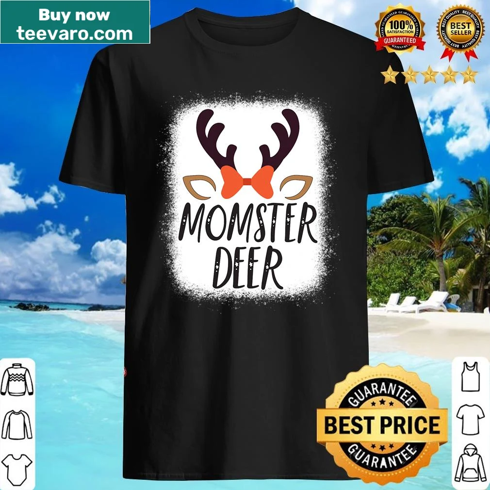 Charming Christmas shirt with a reindeer design for moms