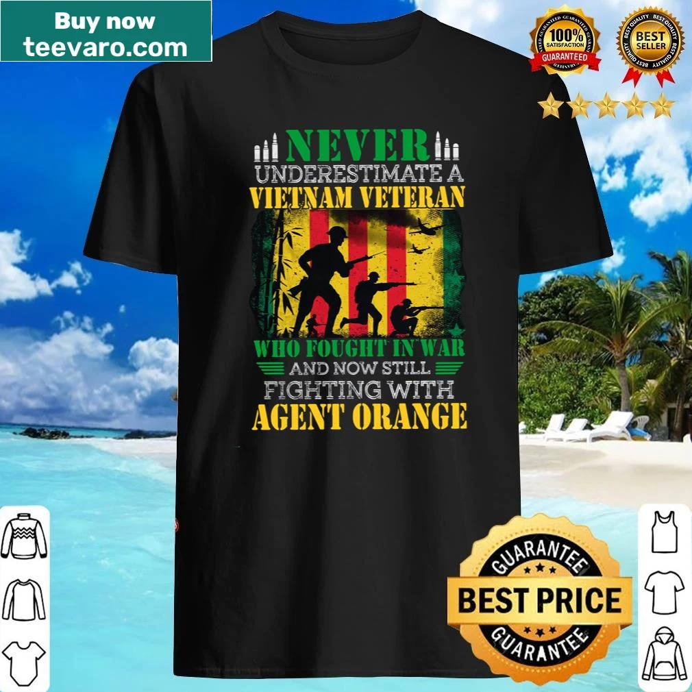 Shirt honoring Vietnam veterans and Agent Orange exposure