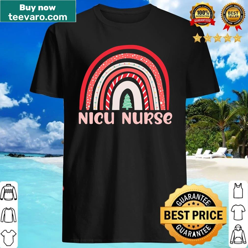 Nicu nurse shirt with nutcracker and 'Tiny Crew' design
