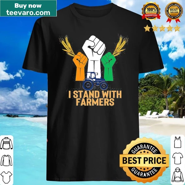 Shirt supporting farmers with a strong food security message