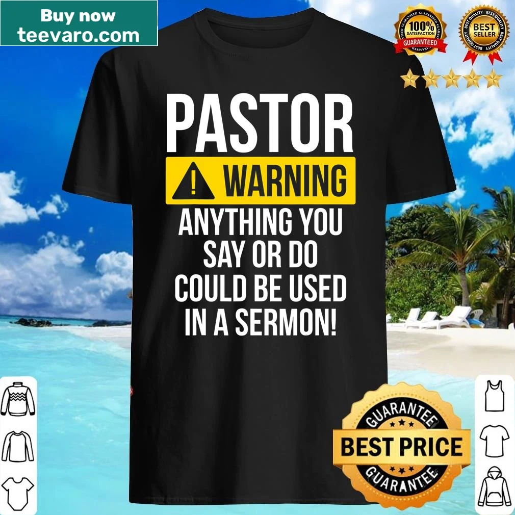 Pastor Appreciation shirt with heartfelt message