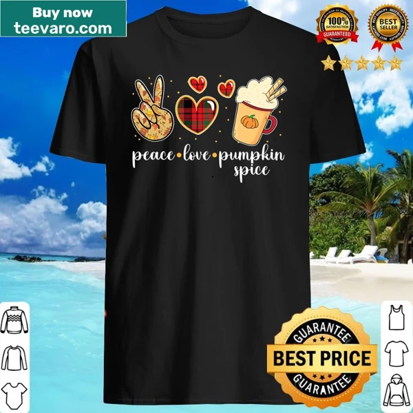 Graphic shirt celebrating pumpkin spice and Thanksgiving
