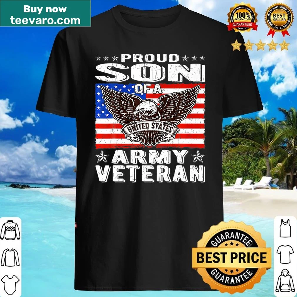 T-shirt honoring the son of a U.S. Army veteran
