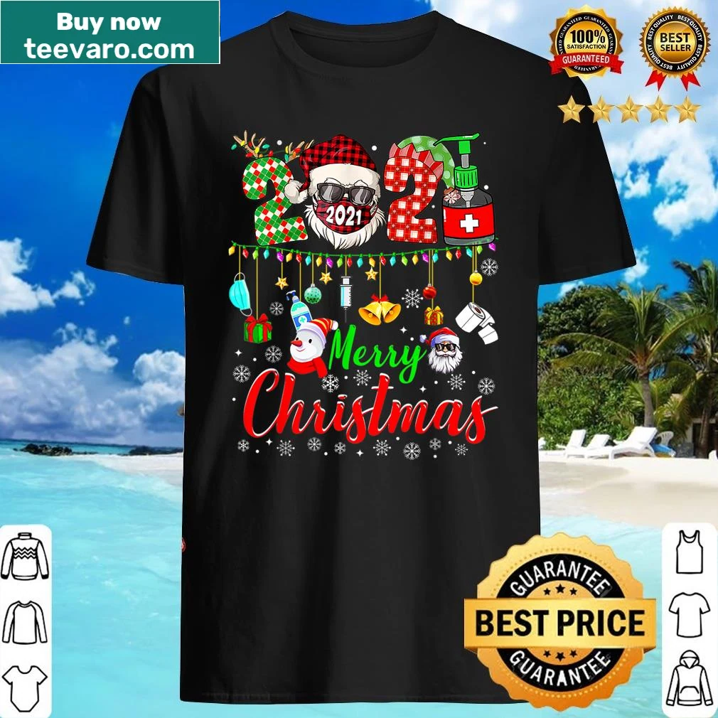 Cute Reindeer in mask Christmas pajama shirt for kids
