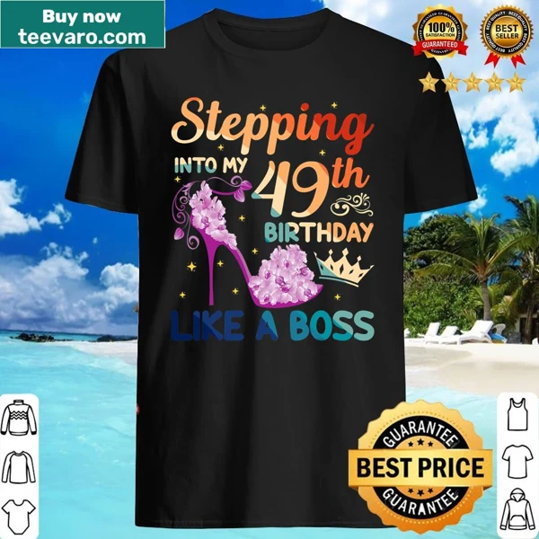 Retro shirt for 49th birthday celebration