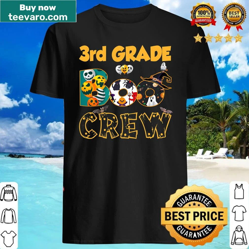 Funny ghost and witch graphic for a teacher Halloween shirt