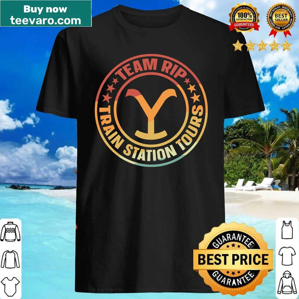 Bold Team Rip shirt showcasing dynamic typography