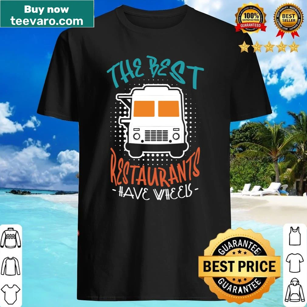 Food truck themed long sleeve shirt with humorous food slogan