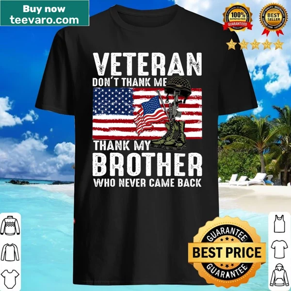 Veteran shirt with US flag and combat boots design