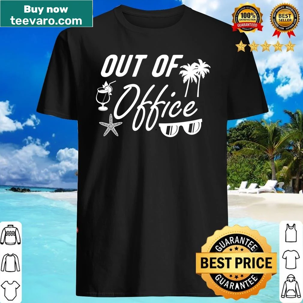 Playful Out Of Office vacation shirt