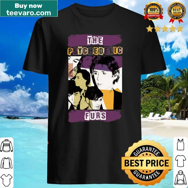 Vintage psychedelic art-inspired shirt suitable for all ages