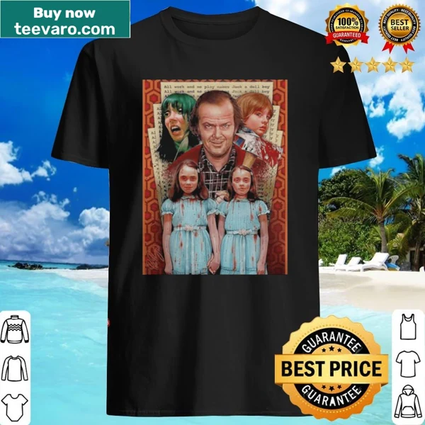 Shirt featuring the Grady twins and a quote from The Shining.