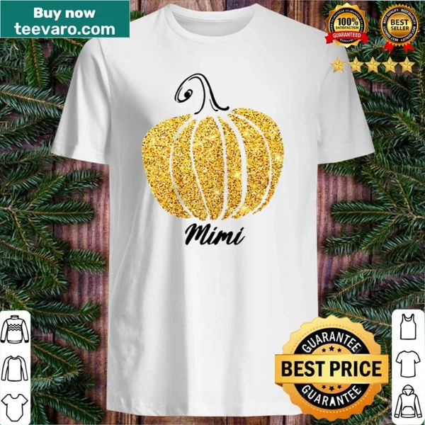 Cute pumpkin and fall leaves graphic on a shirt