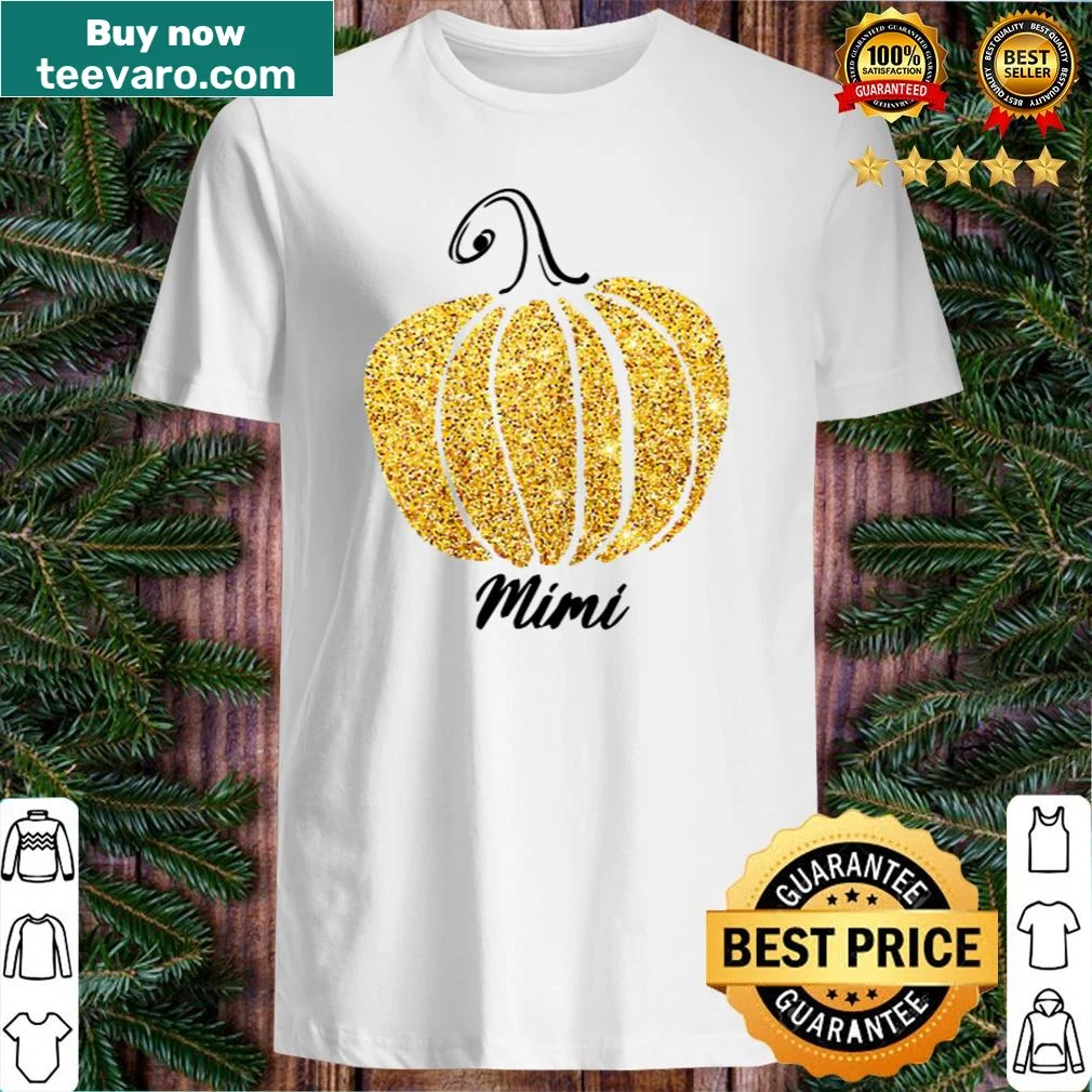 Cute pumpkin and fall leaves graphic on a shirt
