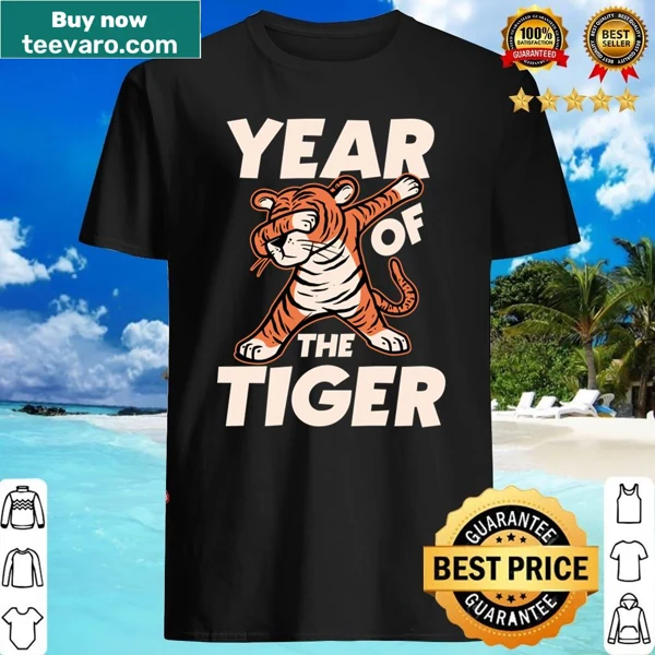 Chinese New Year shirt with Year of the Tiger text