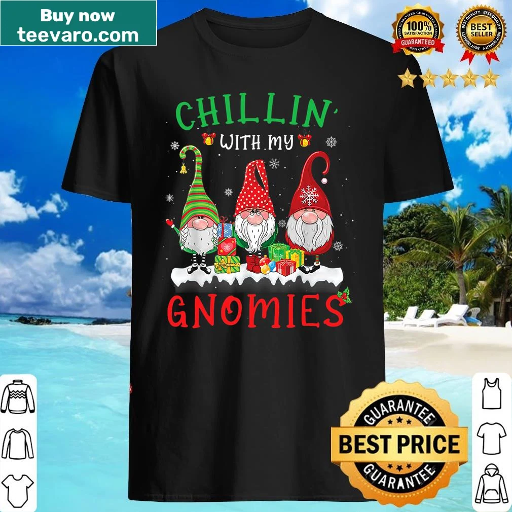 Cute pajama shirt with Nordic gnomes for kids