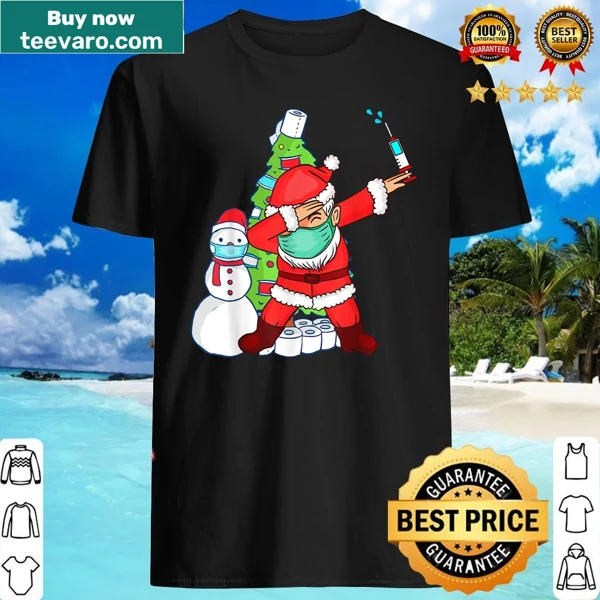 Funny Santa Claus design for kids' Christmas shirt