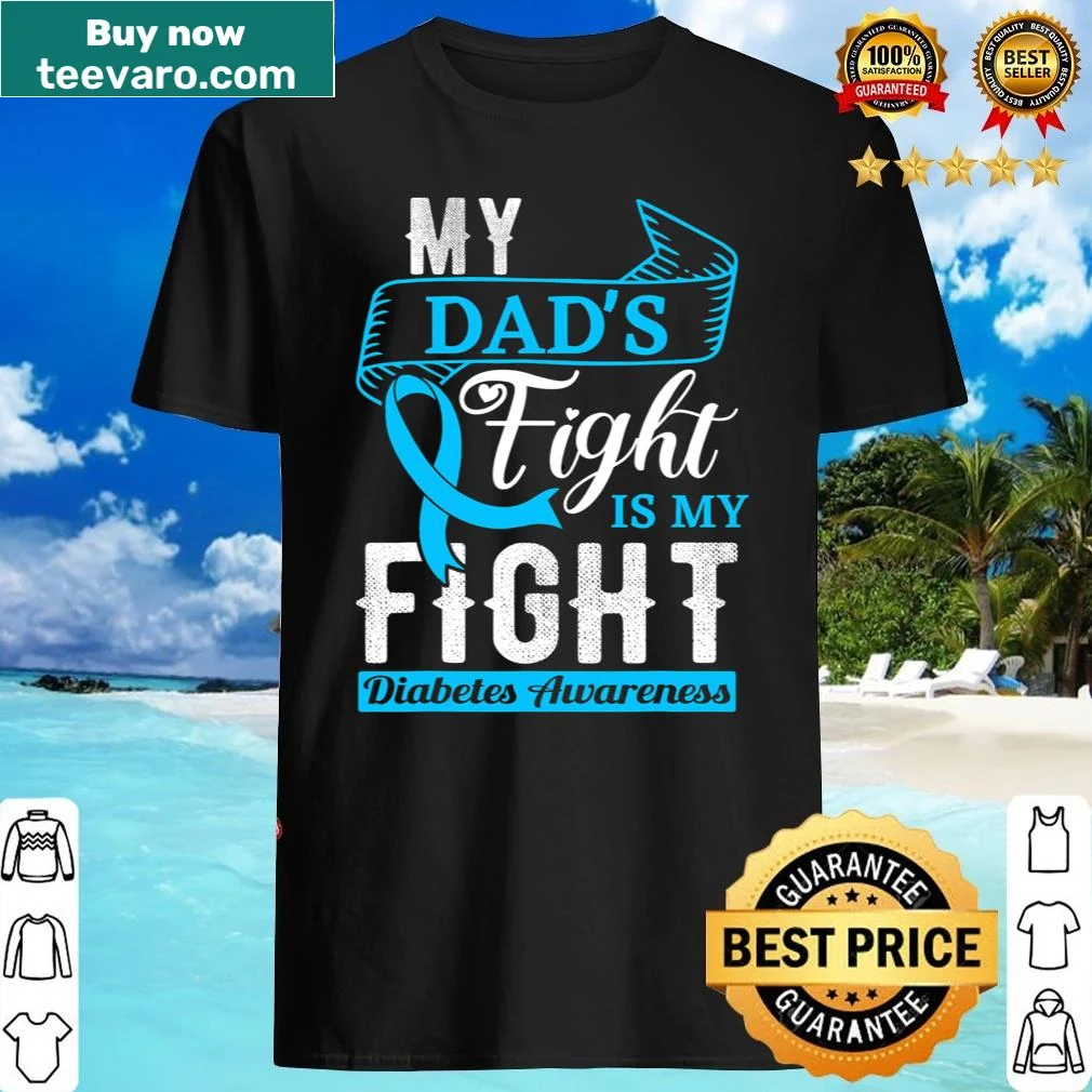 Inspirational shirt for Diabetes Awareness Month with a bold design