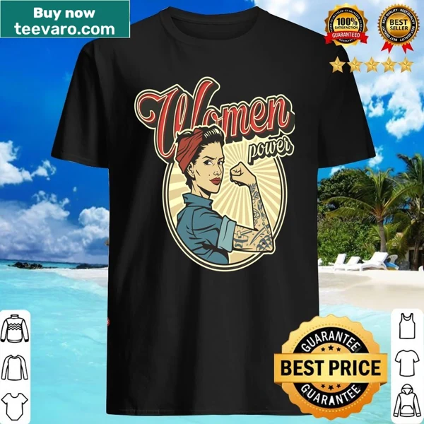 Feminist shirt featuring 'Girl Power' message