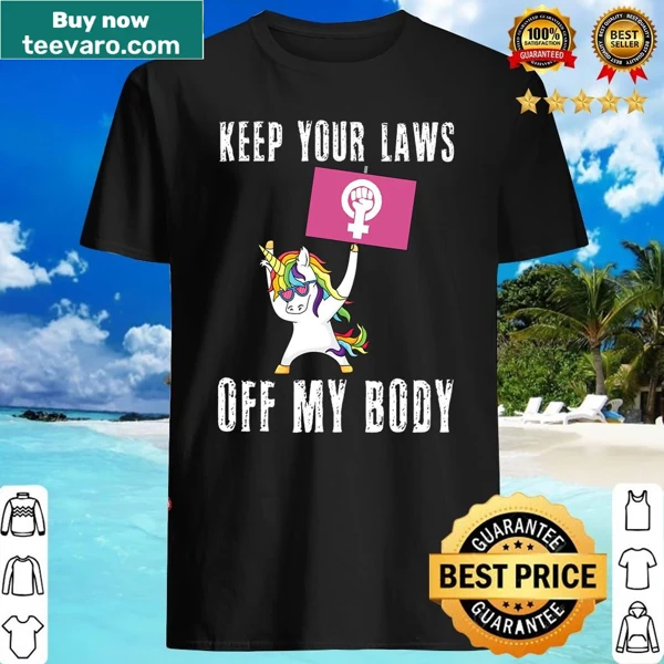Pro-choice shirt with uterus graphic and text
