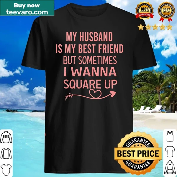 Funny typography design about marriage and friendship on a shirt