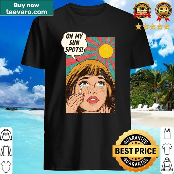 Playful 'Oh My Sun' sports shirt