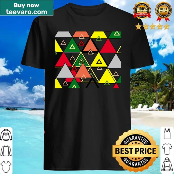 Classic shirt with abstract Trangils design representing life