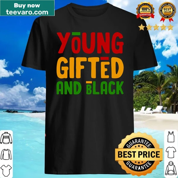 Proud typography shirt celebrating African heritage and identity